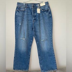 a.n.a NWT Highest Rise Straight Leg Jeans. Size 18W.